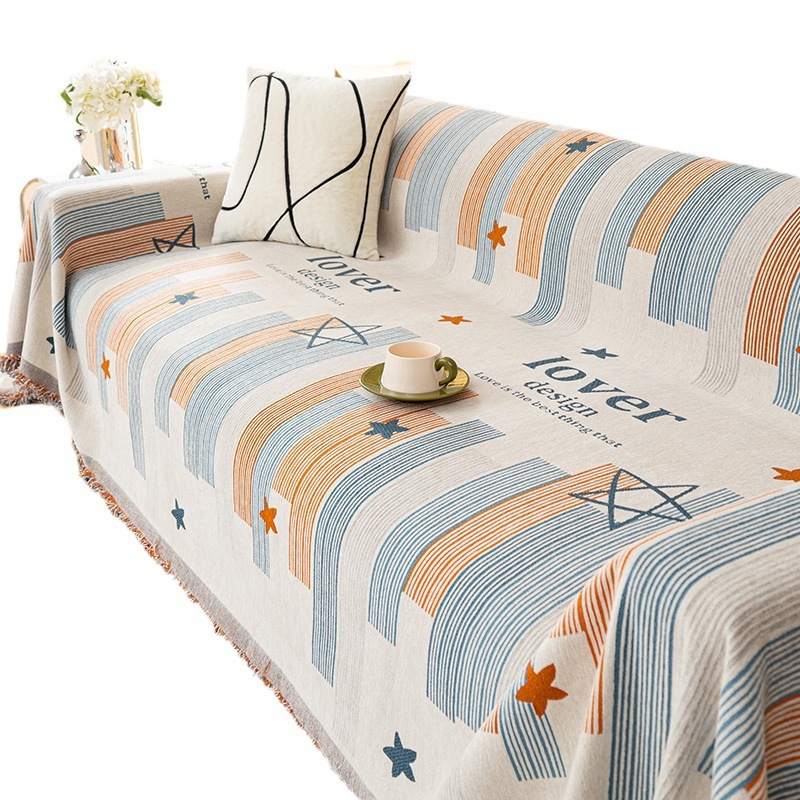 雙面雪尼爾沙發巾