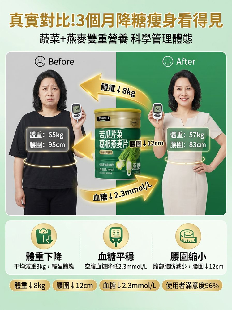 苦瓜芹菜葛根燕麥片