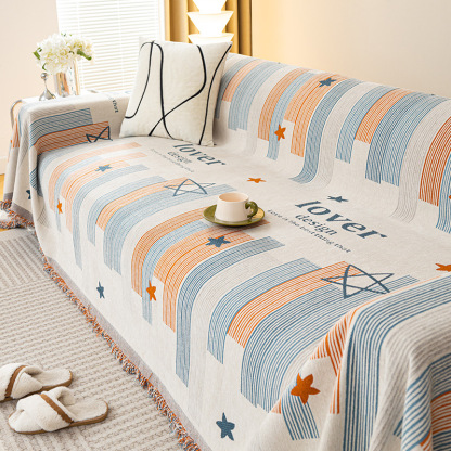 雙面雪尼爾沙發巾