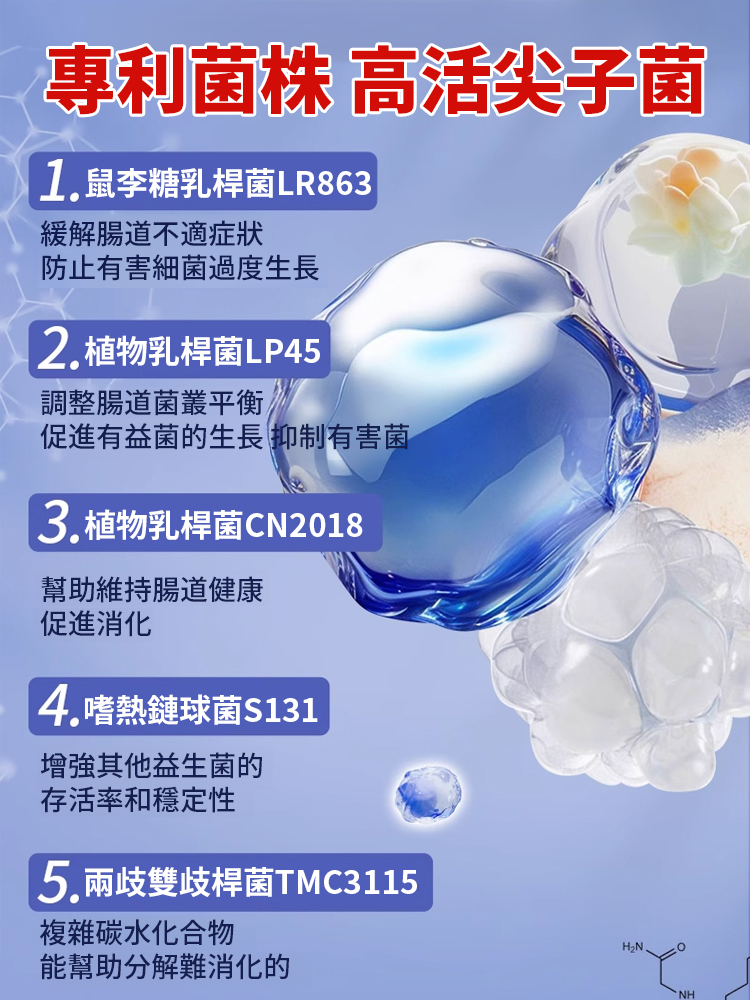 多維鈣鐵鋅益生菌