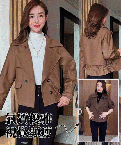 新款高級感炸街風衣女外套