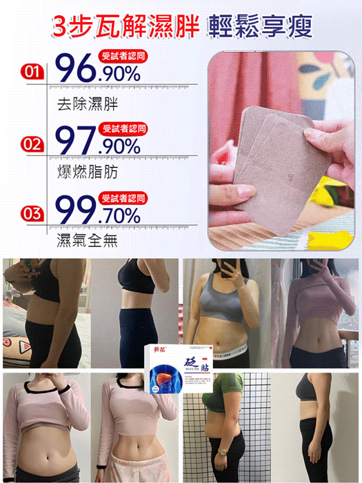 【專貼大肚腩】草本護肝穴位貼