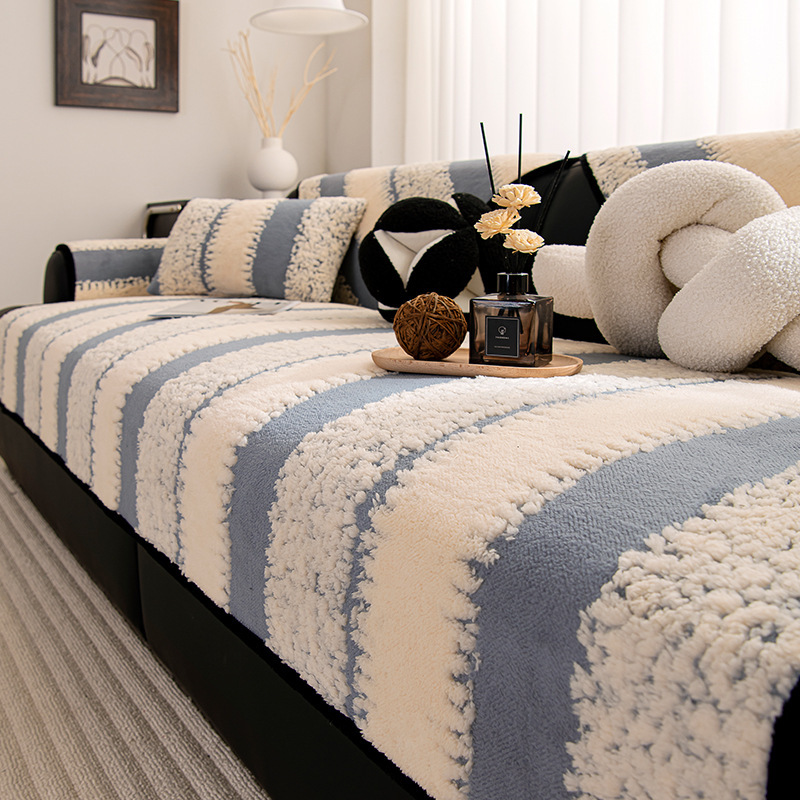 高級感舒棉絨沙發墊簡約