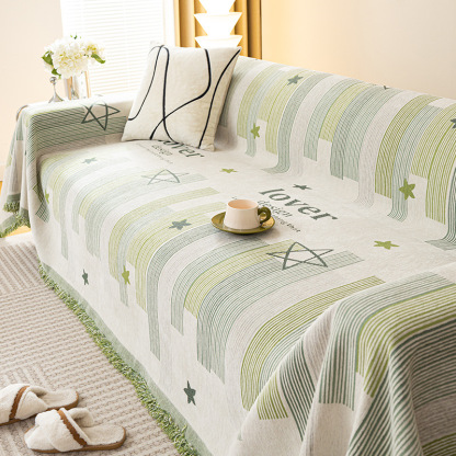 雙面雪尼爾沙發巾