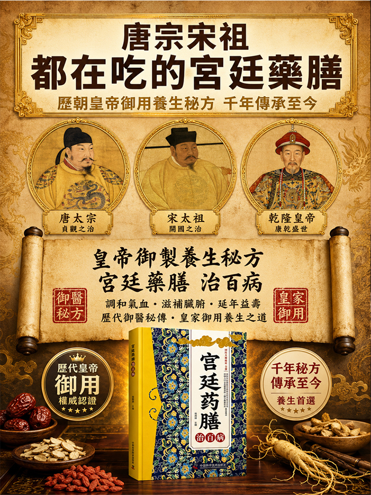 宮廷藥膳治百病 傳承千禧年經典智慧