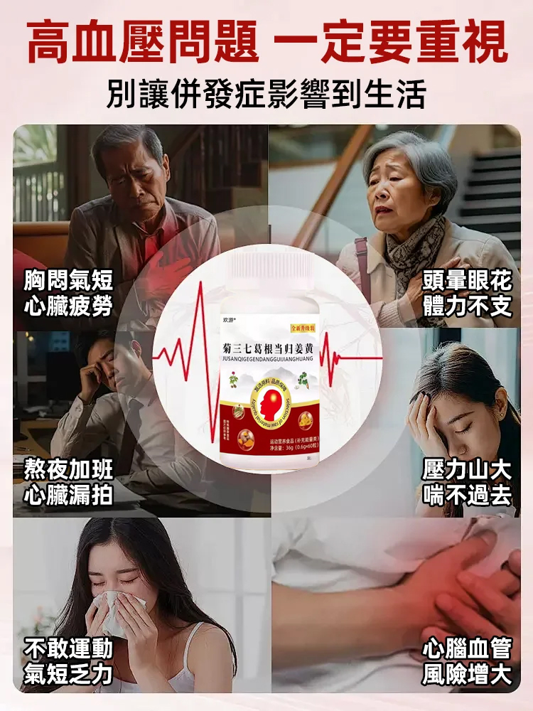 菊三七葛根當歸薑黃