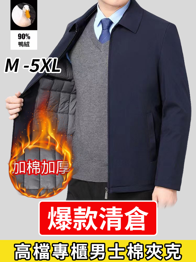 高級商務羽絨外套