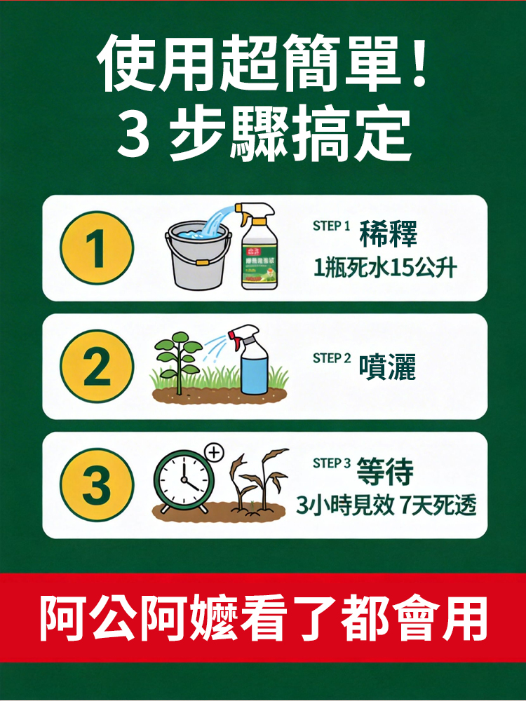 雜草強力除草劑