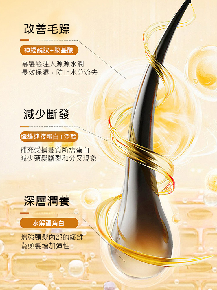 燕窩氨基酸精華奢養護髮蛋白霜