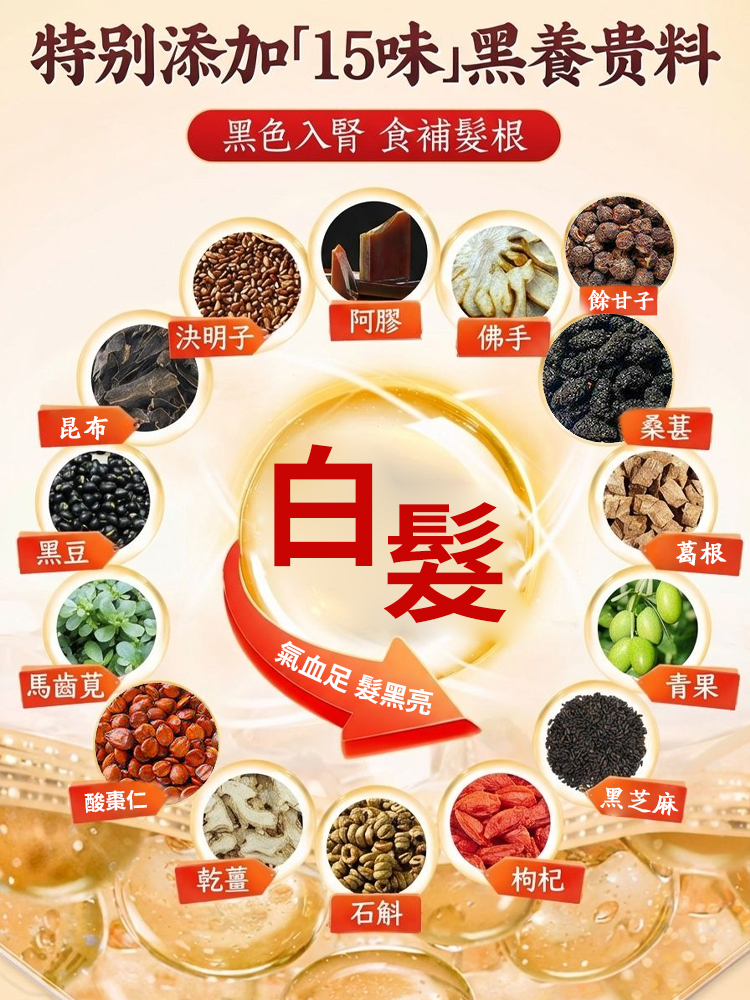 十五味本草黑養茶