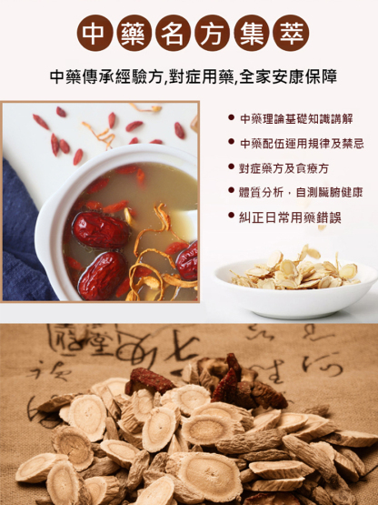 家庭實用中藥方劑