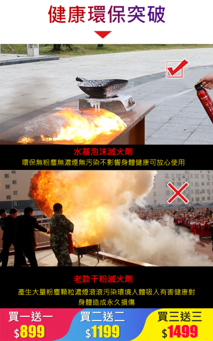 水基型迷你車載滅火器
