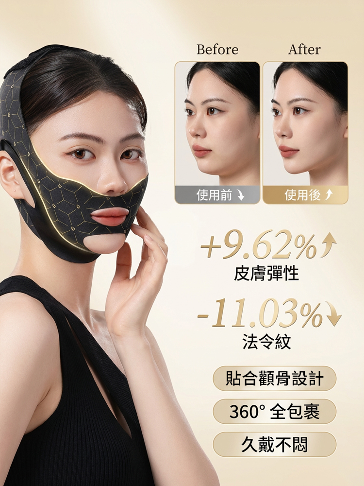 【居家微SPA】精雕瘦臉淡紋繃帶