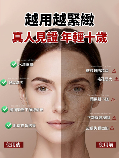 膠原蛋白抗皺精華液