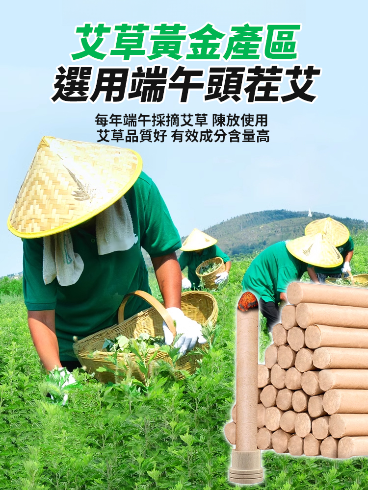 【百米無蚊】天然艾草香薰條