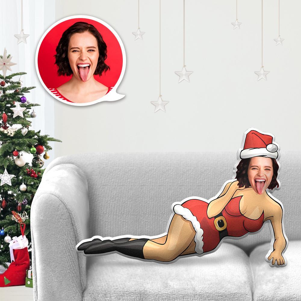 My Face Pillow Custom Pillow Face Body Pillow Personalised Photo Pillow Gift Sexy christmas female body Throw Pillow MiniMe Pillow - photomoonlampau