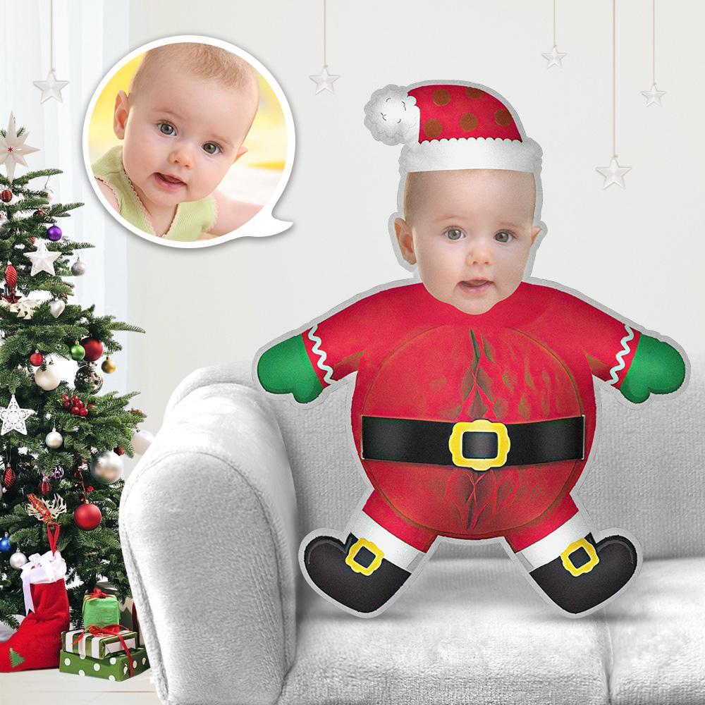 My Face Pillow Custom Pillow Face Body Pillow Personalised Photo Pillow Gift Red christmas baby Throw Pillow MiniMe Pillow - photomoonlampau
