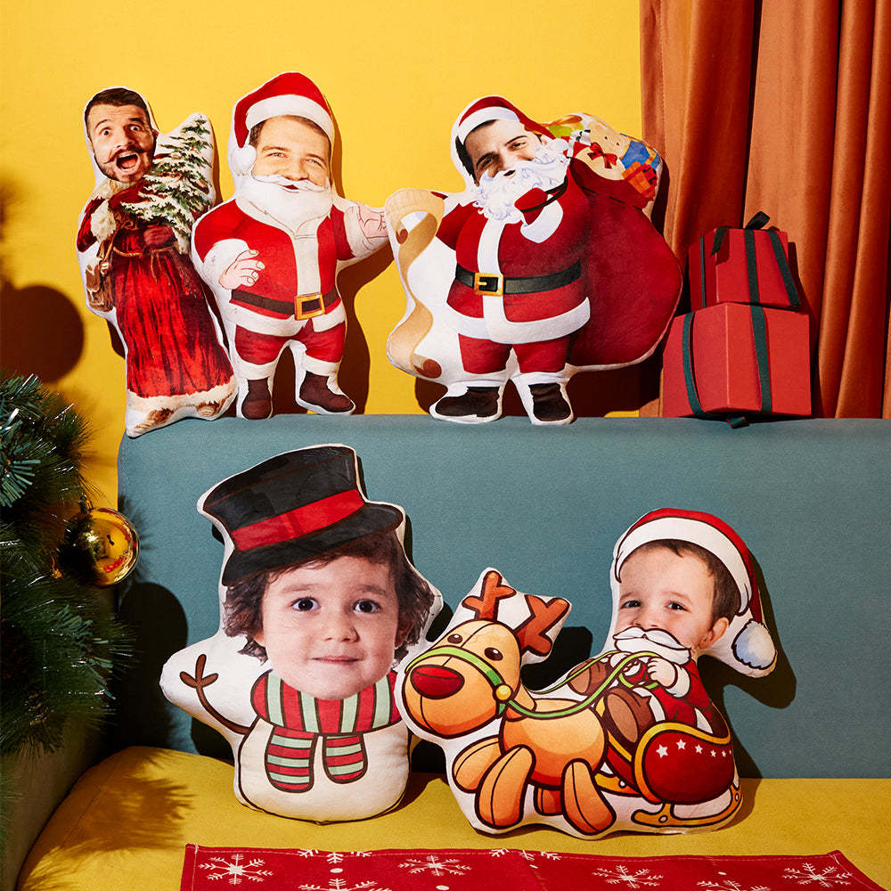 Personalised Photo Doll Customize A Variety of Pictures Pillow, Put Your Photo and Family Photo On The Pillow - photomoonlampau