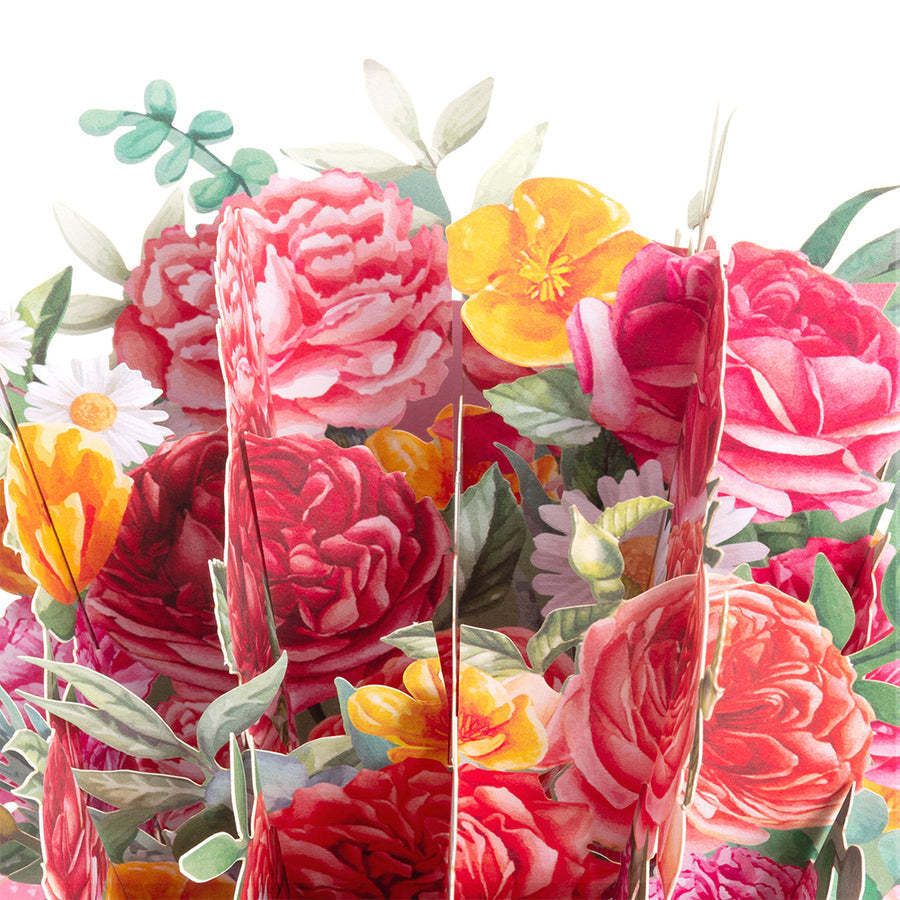 Carnation Cute Pop up Flower Box for Mother's Day - photomoonlampau