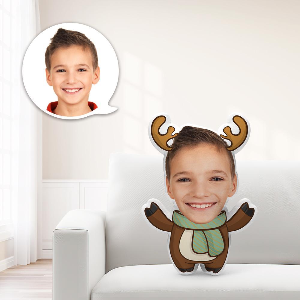 Personalised Minime Pillow Unique Personalised Minime Fawn Wearing A Scarf Throw Doll Give Your Child The Most Meaningful Gift - photomoonlampau
