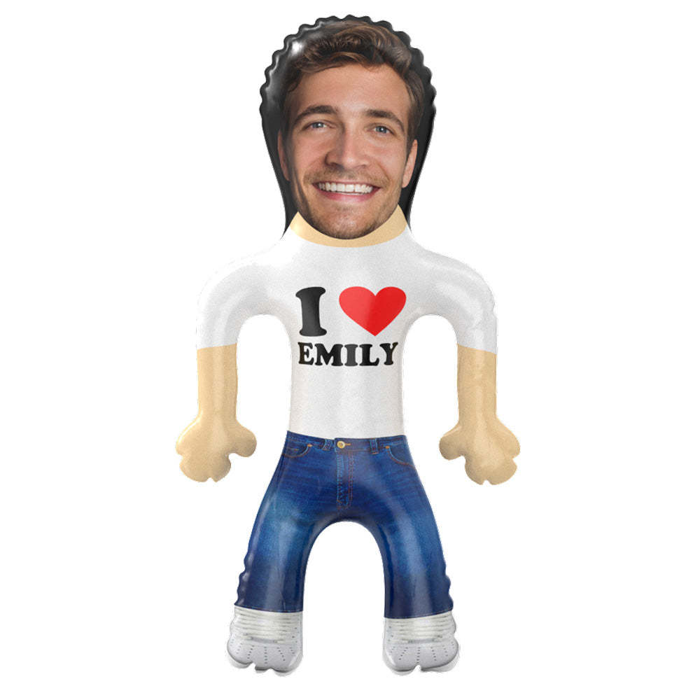 Personalized I Heart You Blow Up Dolls Custom Funny Inflatable Doll Gift for Her - photomoonlampau
