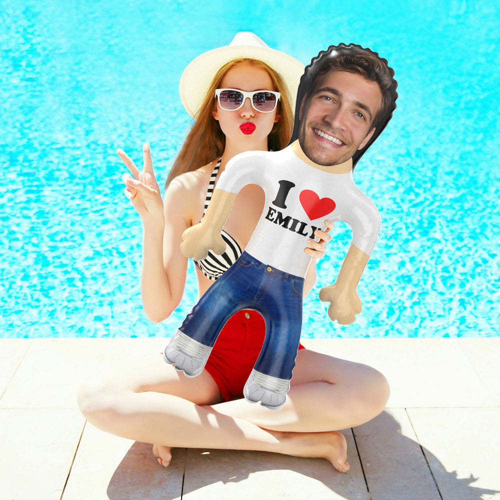Personalized I Heart You Blow Up Dolls Custom Funny Inflatable Doll Gift for Her - photomoonlampau