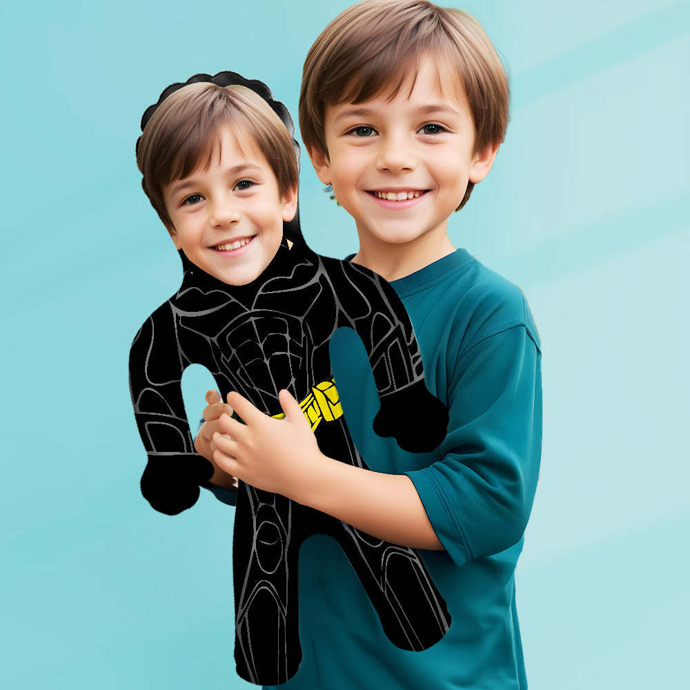 Personalized Blow Up Dolls Superhero Inflatable Minime Balloon Custom Face Hero Air Minime for Him/Kids - photomoonlampau