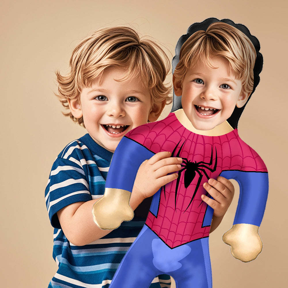Personalized Superhero Blow Up Dolls Inflatable Minime Balloon Gifts for Him/Kids - photomoonlampau