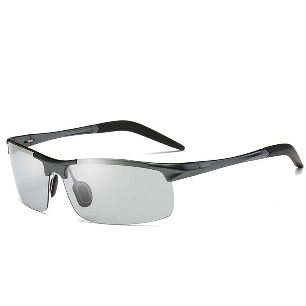 Sunny - UV400 Protective Polarized Driver Sunglasses - Gun/Grey - photomoonlampau