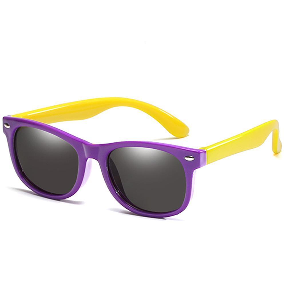 Rainbow - (Age 3-12)Kids UV400 Protective Polarized Sunglasses - photomoonlampau
