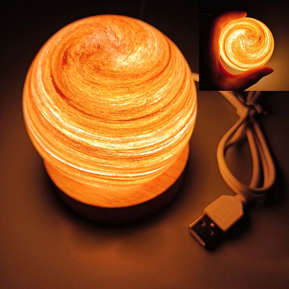 Planet Lamp Fantasy Rainbow Planet Table Lampshade Creative Romantic Sunset Couple Morning and Evening Night - photomoonlampau