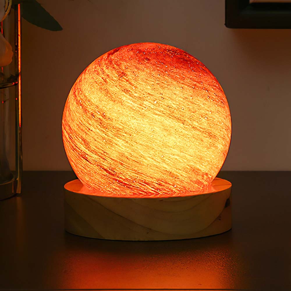 Planet Lamp Fantasy Rainbow Planet Table Lampshade Creative Romantic Sunset Couple Morning and Evening Night - photomoonlampau