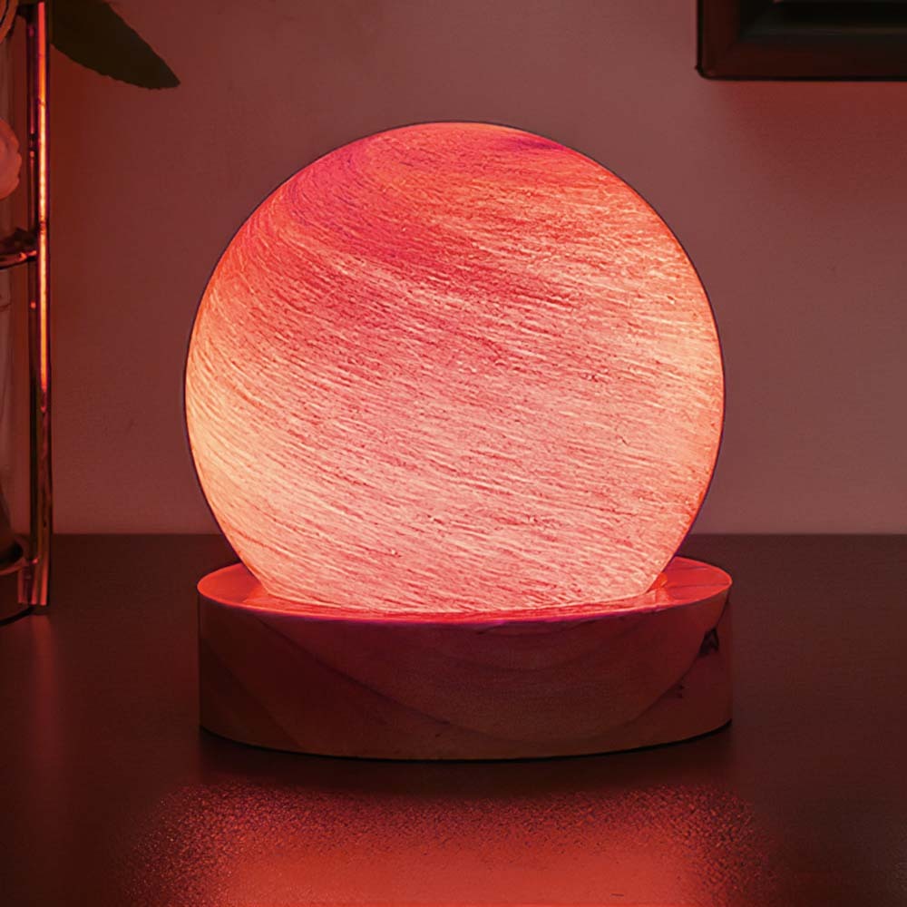 Planet Lamp Fantasy Rainbow Planet Table Lampshade Creative Romantic Sunset Couple Morning and Evening Night - photomoonlampau