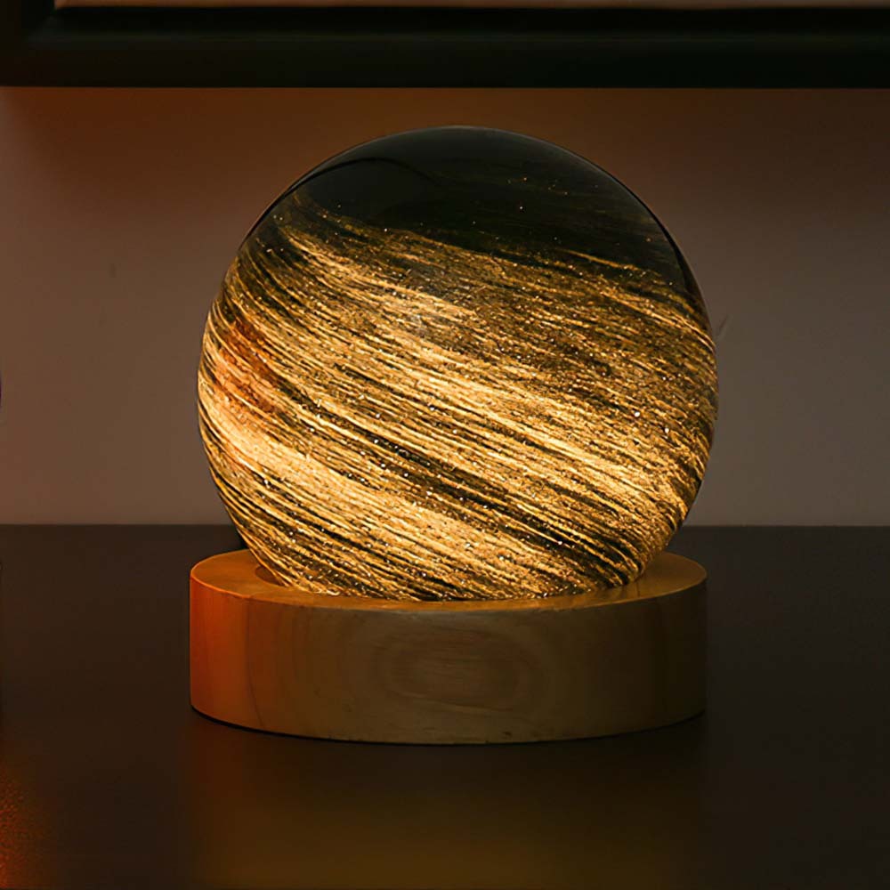Planet Lamp Fantasy Rainbow Planet Table Lampshade Creative Romantic Sunset Couple Morning and Evening Night - photomoonlampau
