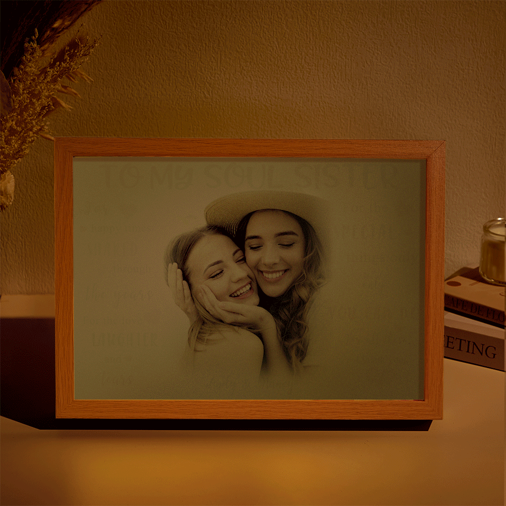 Custom Photo Lamp Personalized Light Christmas Gifts for Her To My Wife - photomoonlampau