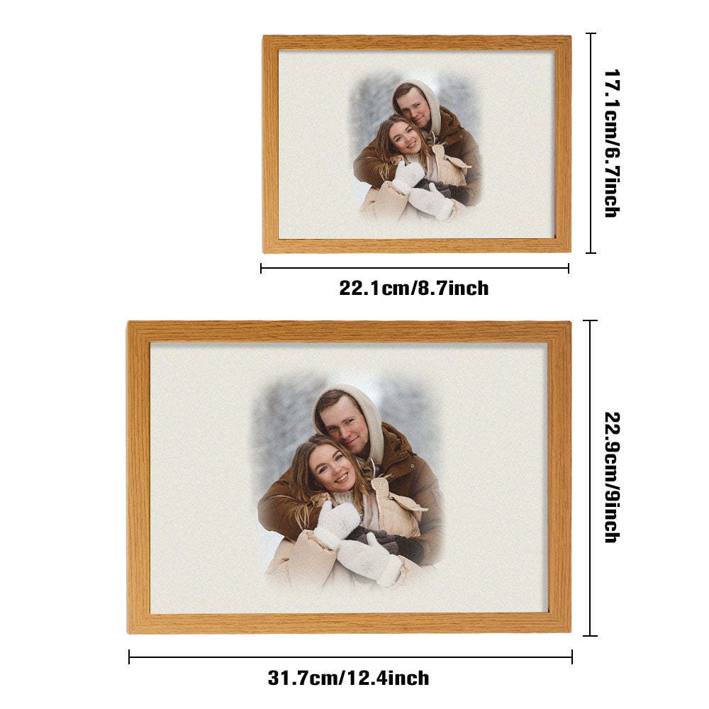 Custom Photo Lamp Personalized Light Christmas Gifts for Her To My Wife - photomoonlampau