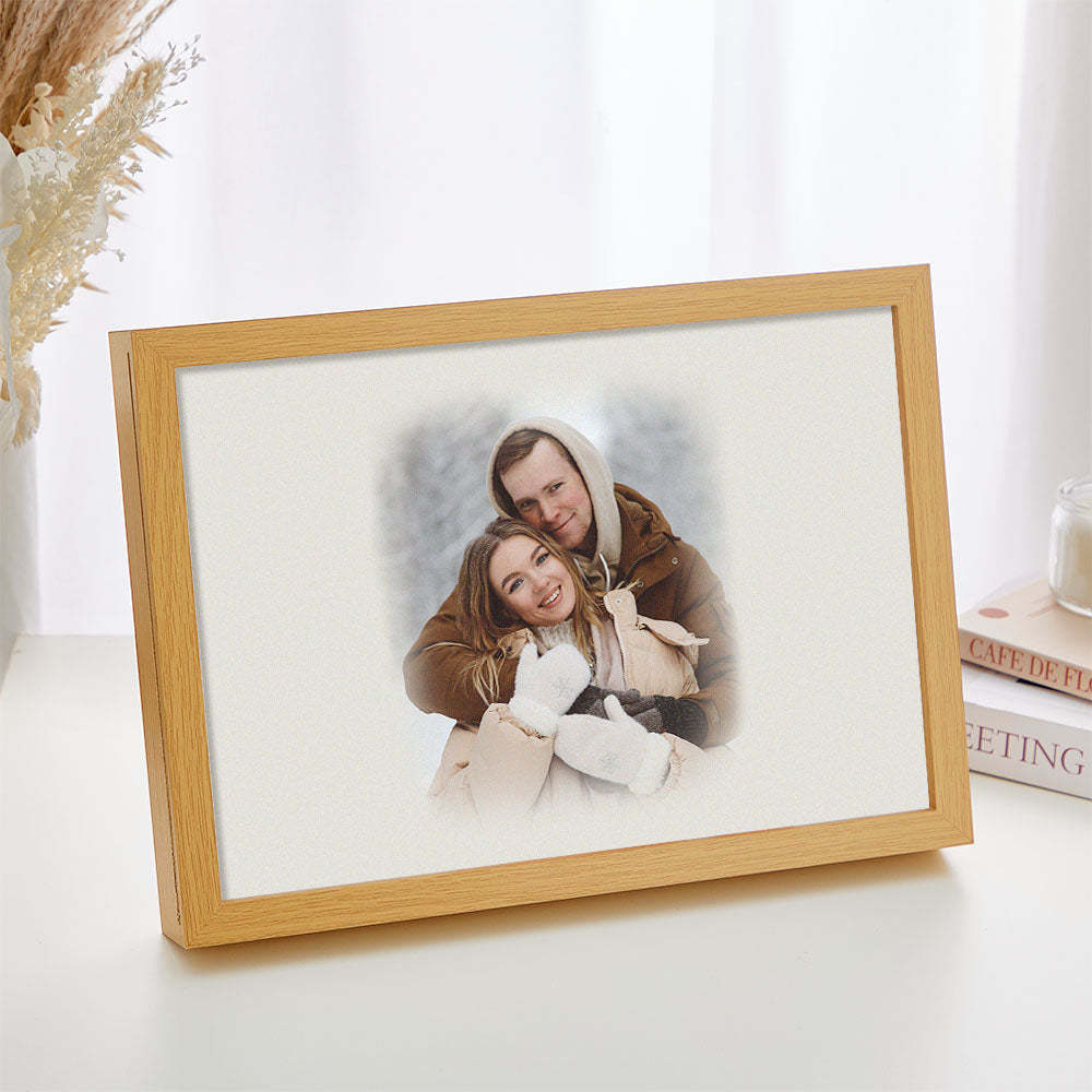 Custom Photo Lamp Personalized Light Christmas Gifts for Her To My Wife - photomoonlampau