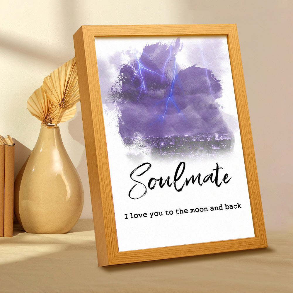 Custom Vintage Photo Lamp Personalized Text Light Valentine's Day Gifts For Her - photomoonlampau