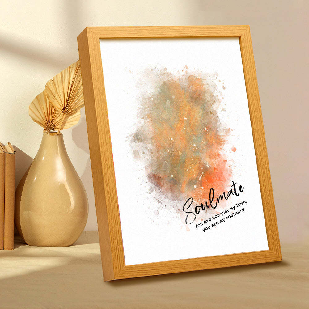 Custom Vintage Photo Lamp Personalized Text Light Valentine's Day Gifts For Her - photomoonlampau
