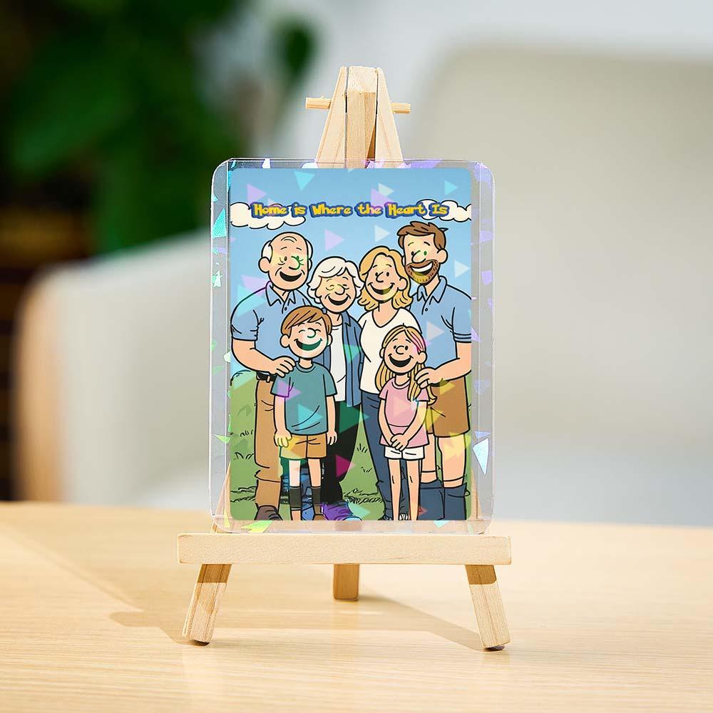 Custom Card Anniversary Gift Present Turn Your Photo into a Unique Collectible - photomoonlampau