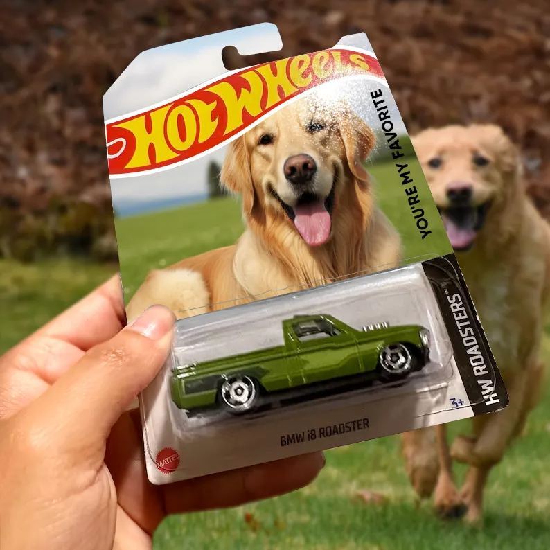 Personalized Toy Dream Car Perfect Gifts for Pet Lovers Zoom into Pet Playtime with Toy Car - photomoonlampau
