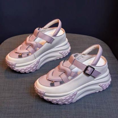 🔥🔥🔥1足1700円【瞬間に疲れを消す厚底サンダル  】ハイヒールよりも10倍快適な厚底サンダル
