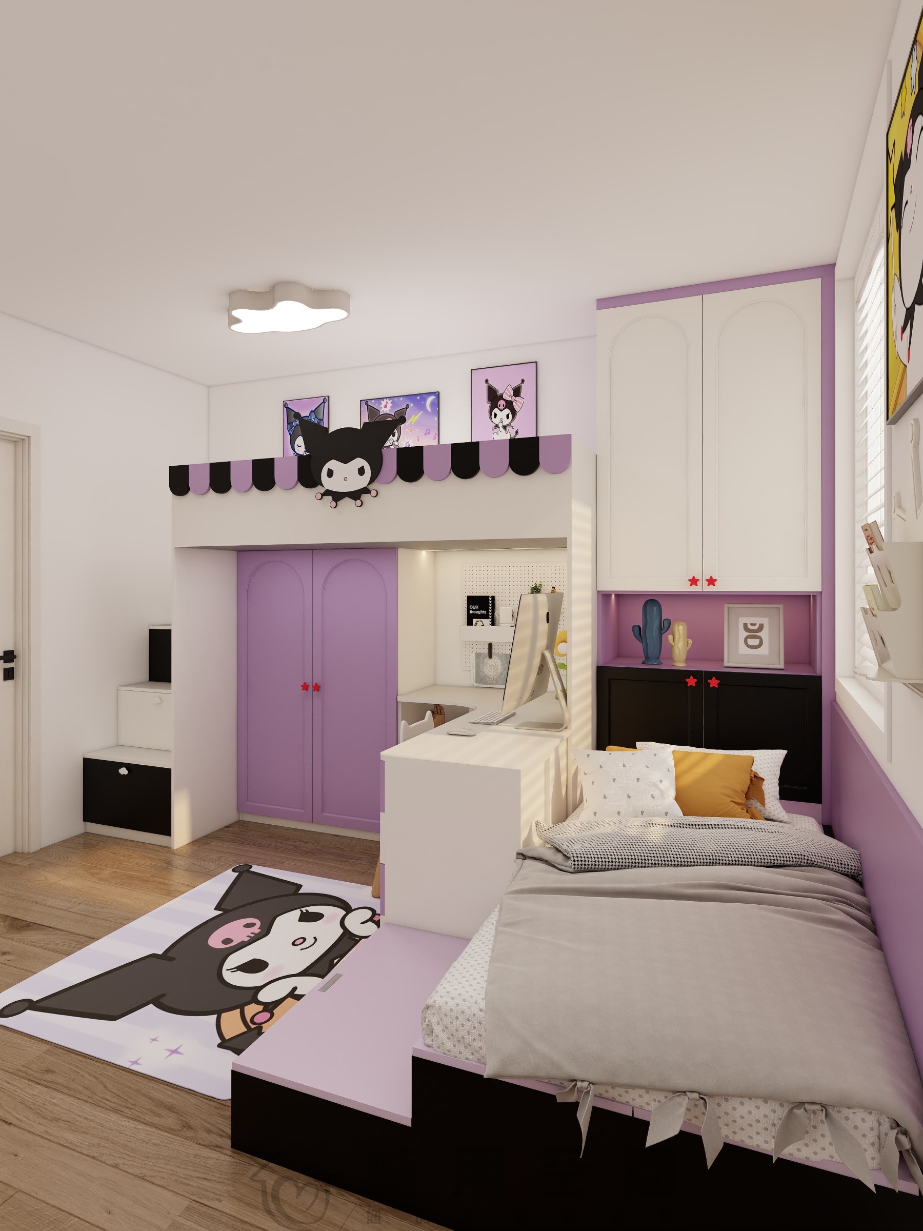 【兒童房35】庫洛米主題