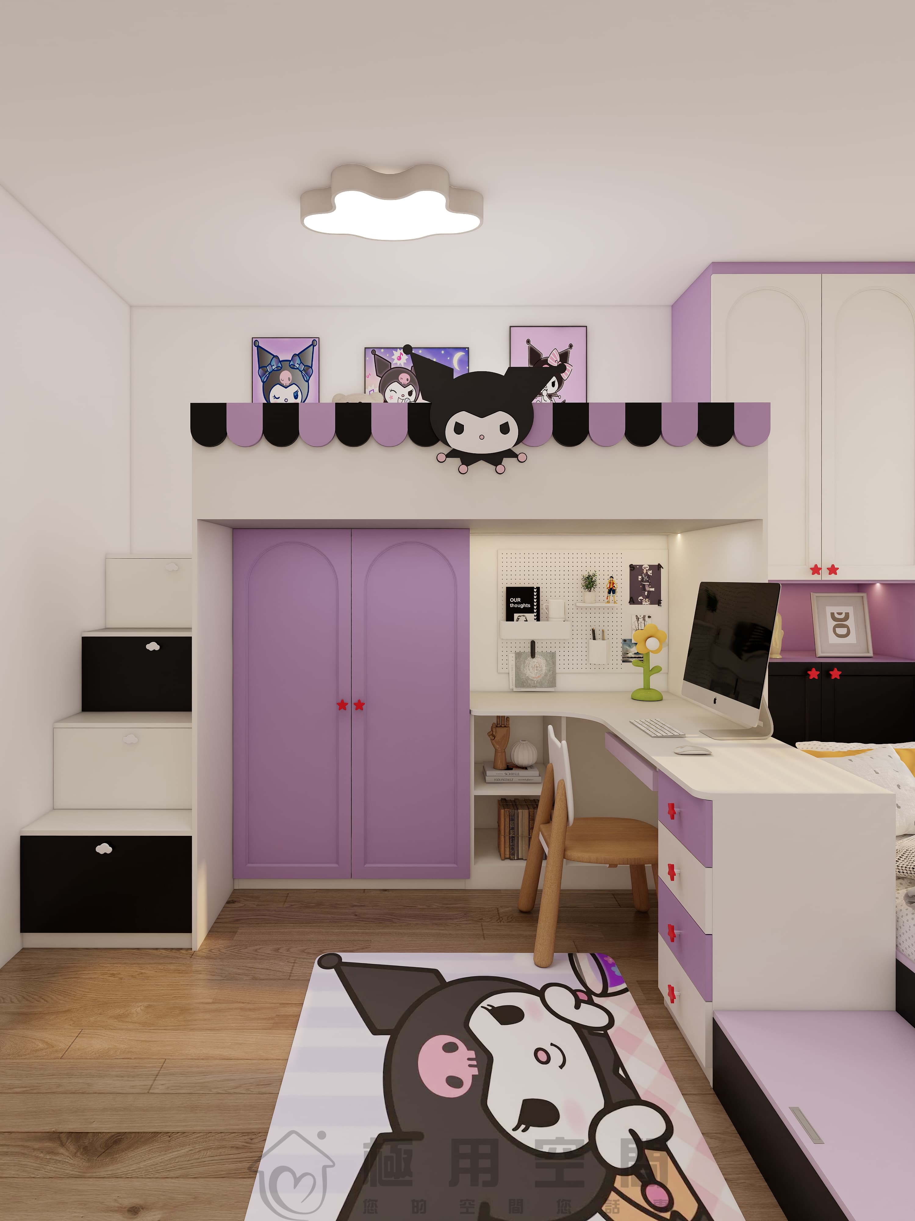 【兒童房35】庫洛米主題