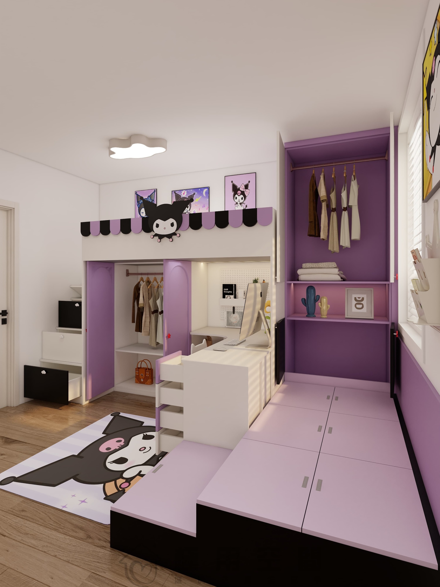 【兒童房35】庫洛米主題