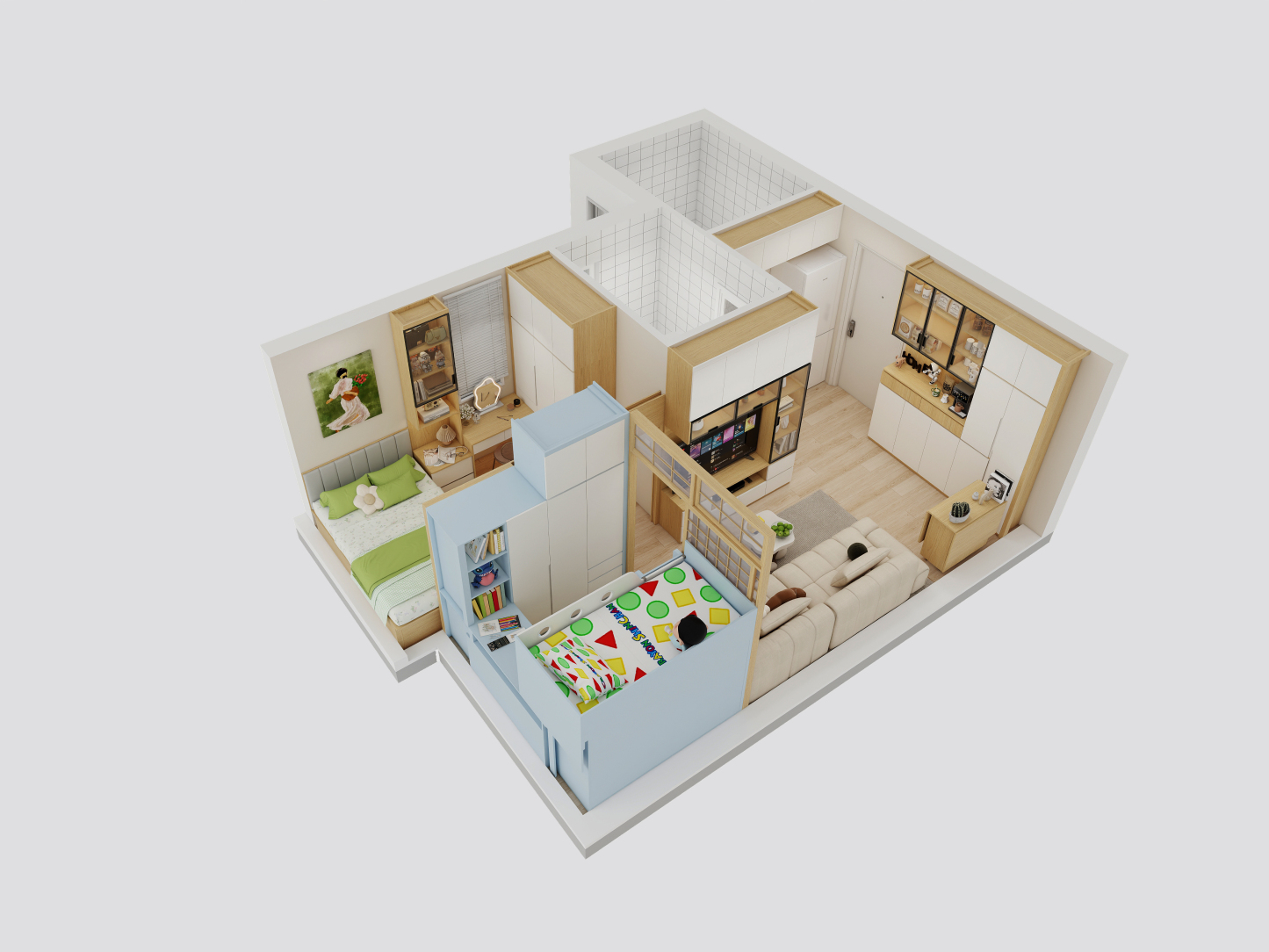 【3-4人單位】全屋定制01