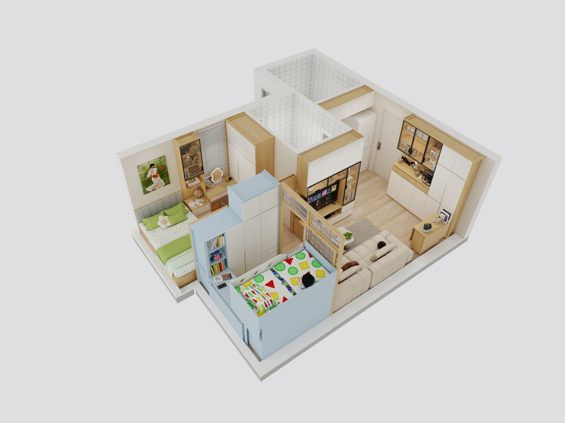 【3-4人單位】全屋定制01