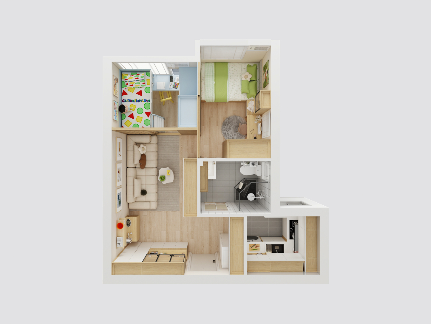 【3-4人單位】全屋定制01