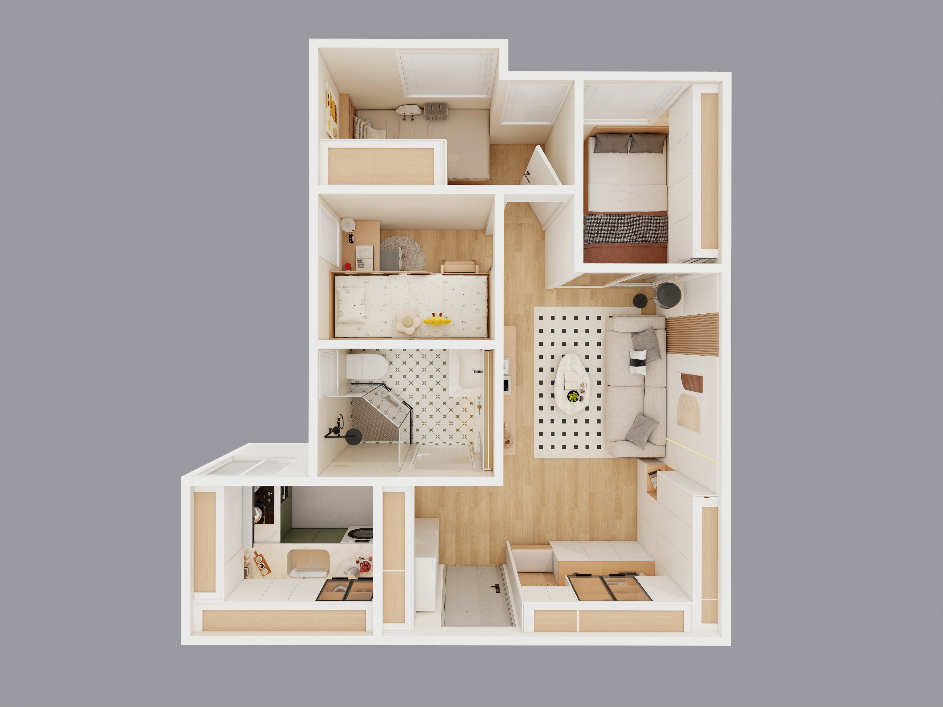 【3-4人單位】全屋定制14