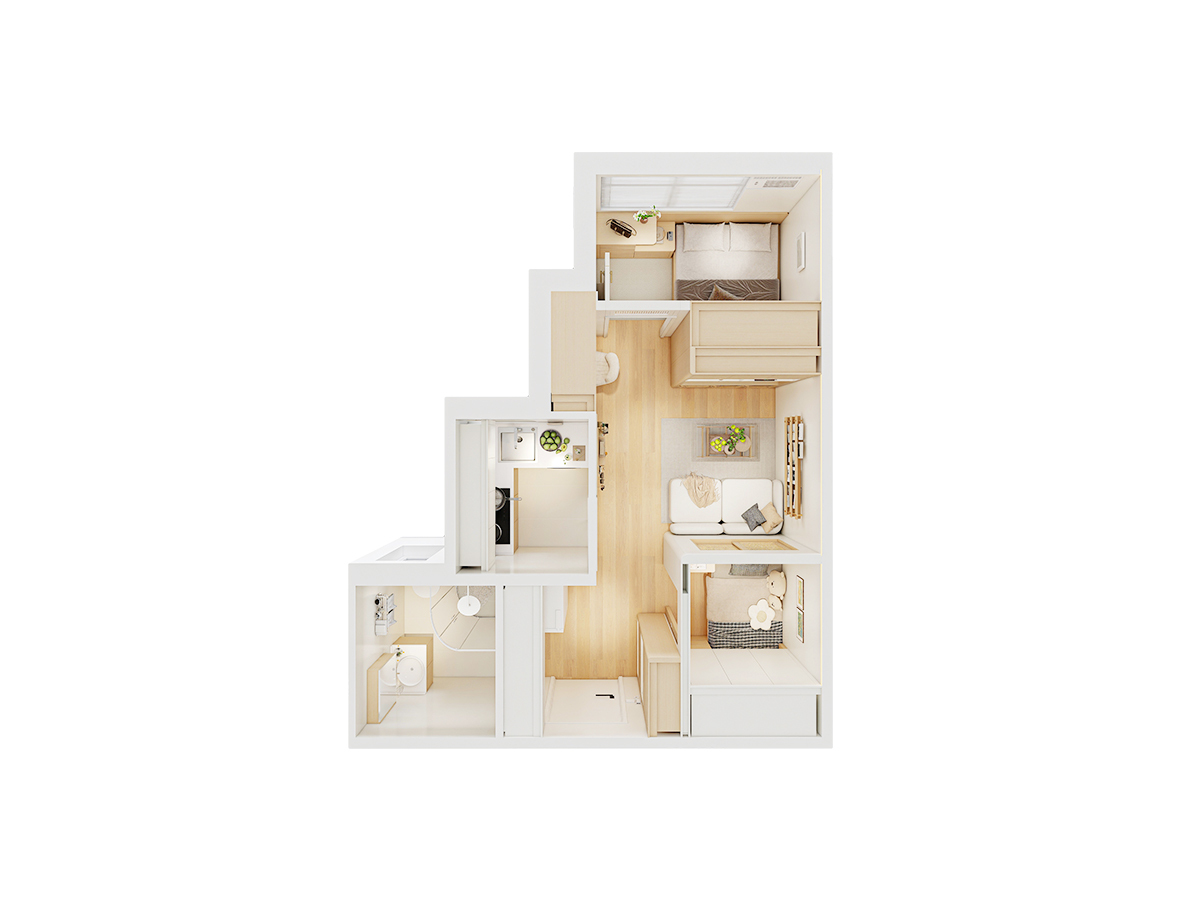 【2-3人單位】全屋定制24